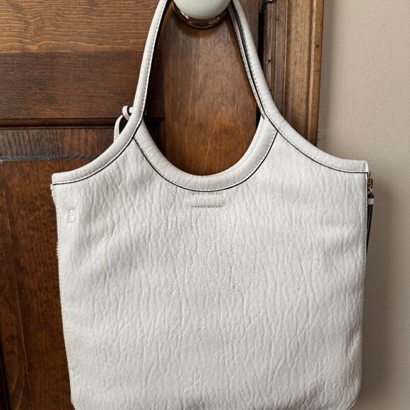 Calvin Klein White Gabrianna Expandable Tote w/Hidden Crossbody Strap - Picture 5 of 16